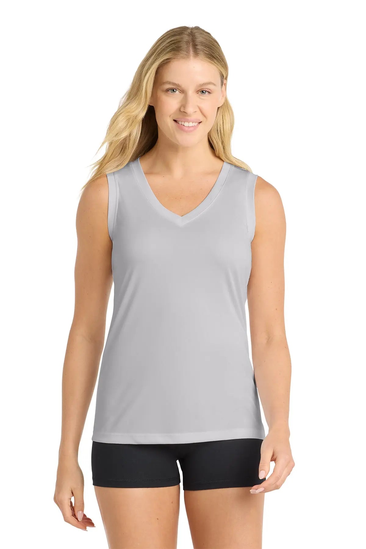Sport-Tek® Women's Sleeveless PosiCharge® Competitor™ V-Neck Tee #LST352 Game Over Merch