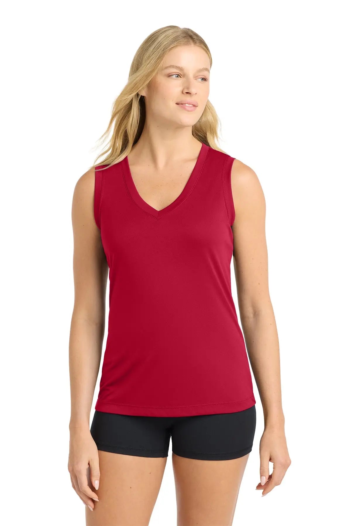 Sport-Tek® Women's Sleeveless PosiCharge® Competitor™ V-Neck Tee #LST352 Game Over Merch