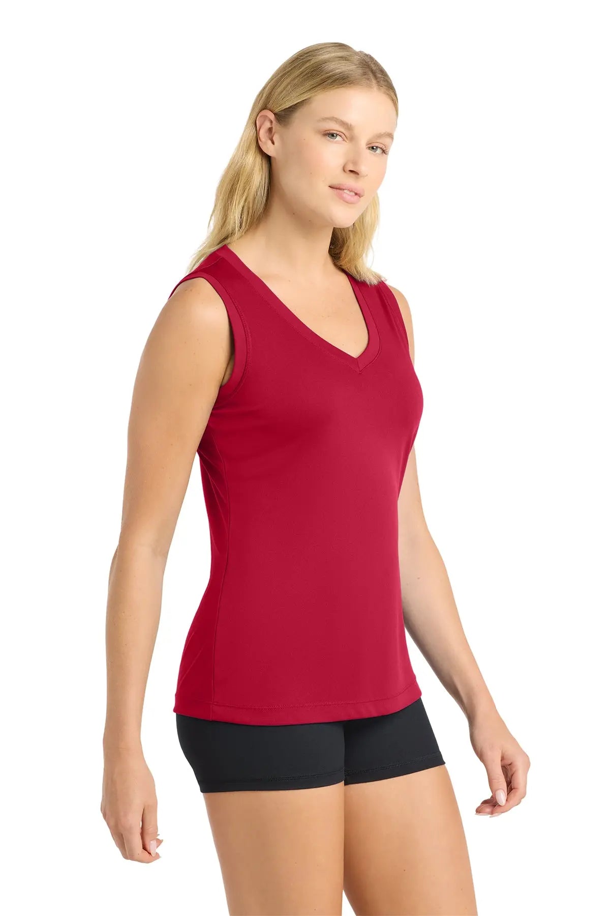 Sport-Tek® Women's Sleeveless PosiCharge® Competitor™ V-Neck Tee #LST352 Game Over Merch