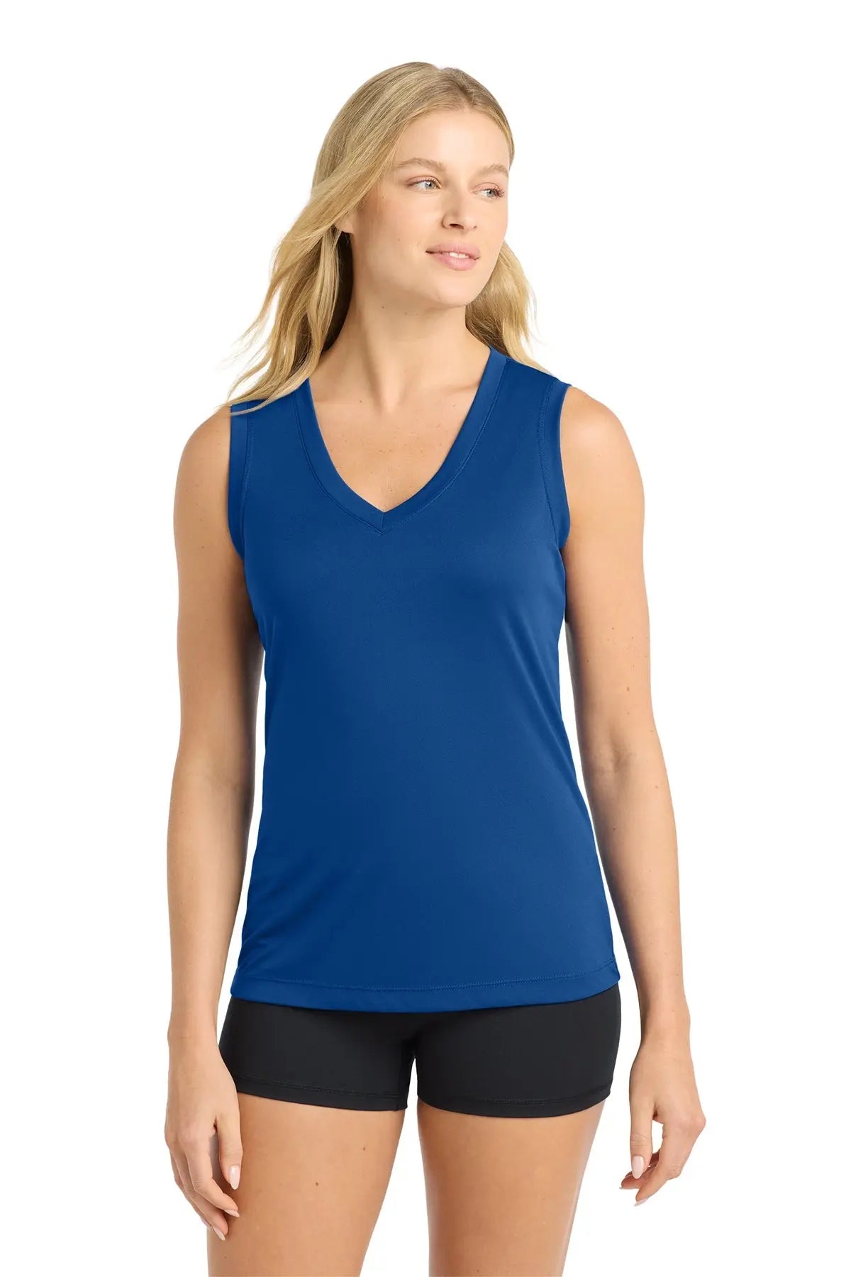 Sport-Tek® Women's Sleeveless PosiCharge® Competitor™ V-Neck Tee #LST352 Game Over Merch