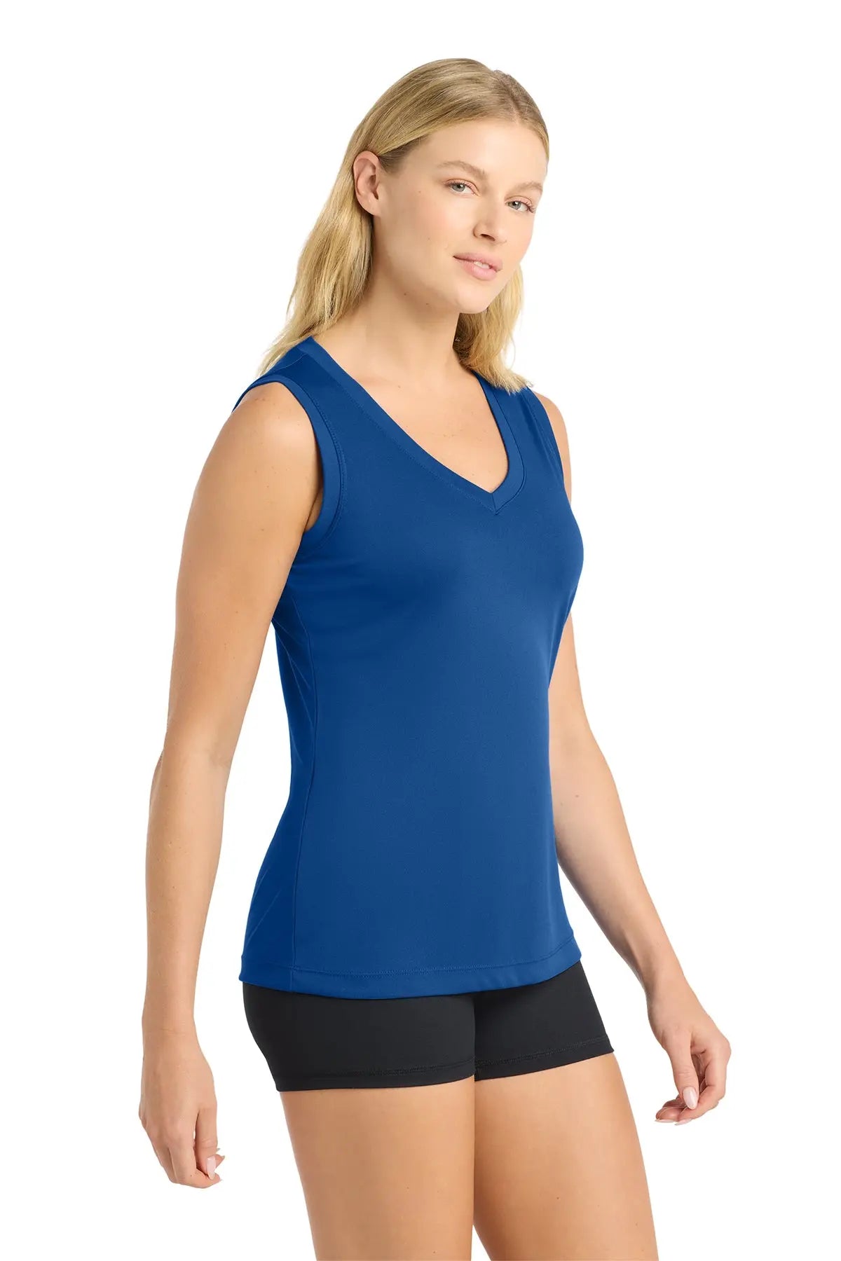 Sport-Tek® Women's Sleeveless PosiCharge® Competitor™ V-Neck Tee #LST352 Game Over Merch