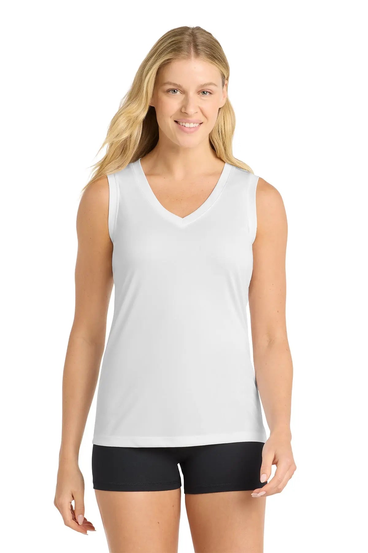 Sport-Tek® Women's Sleeveless PosiCharge® Competitor™ V-Neck Tee #LST352 Game Over Merch