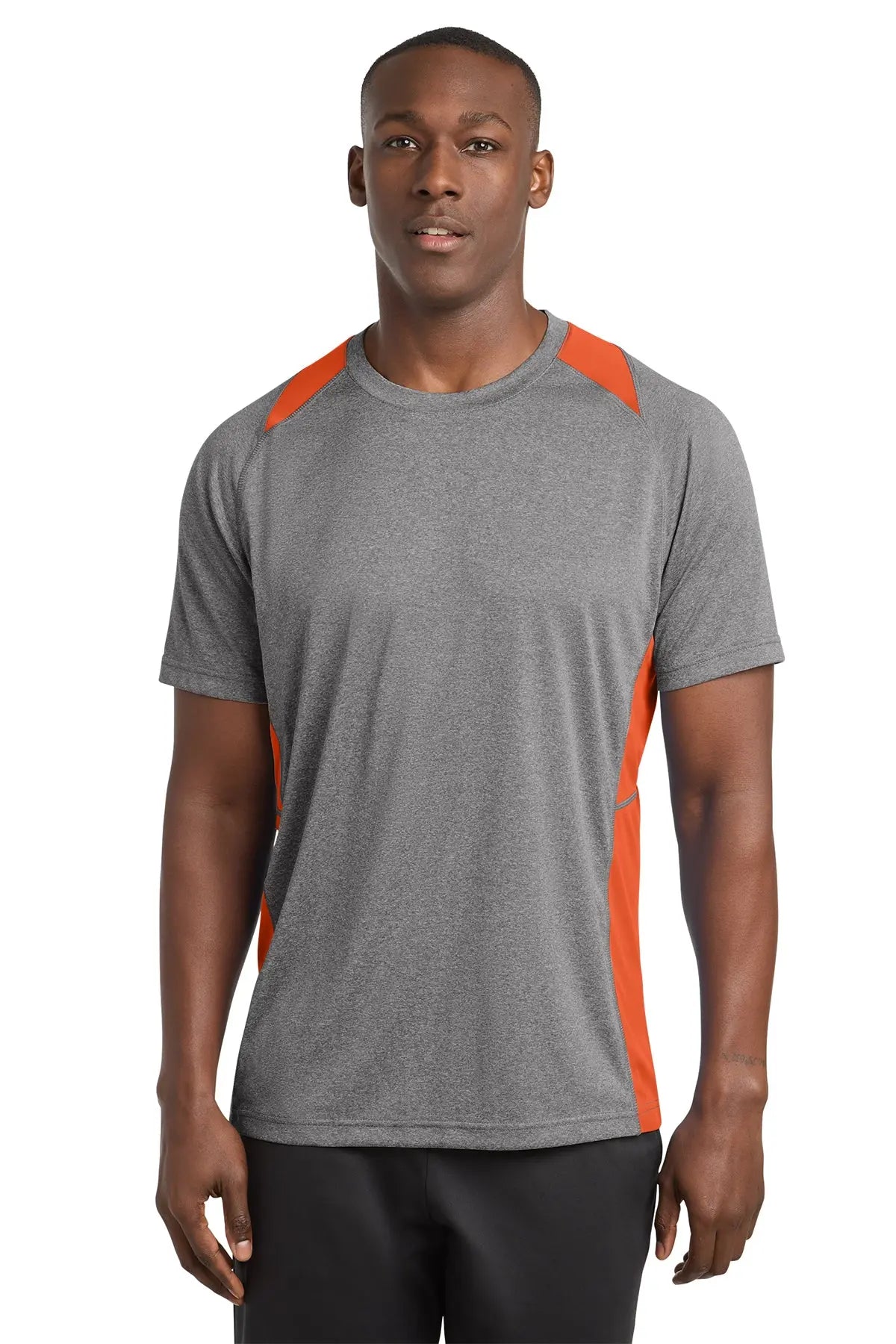 Sport-Tek® Heather Colorblock Contender™ Tee #ST361