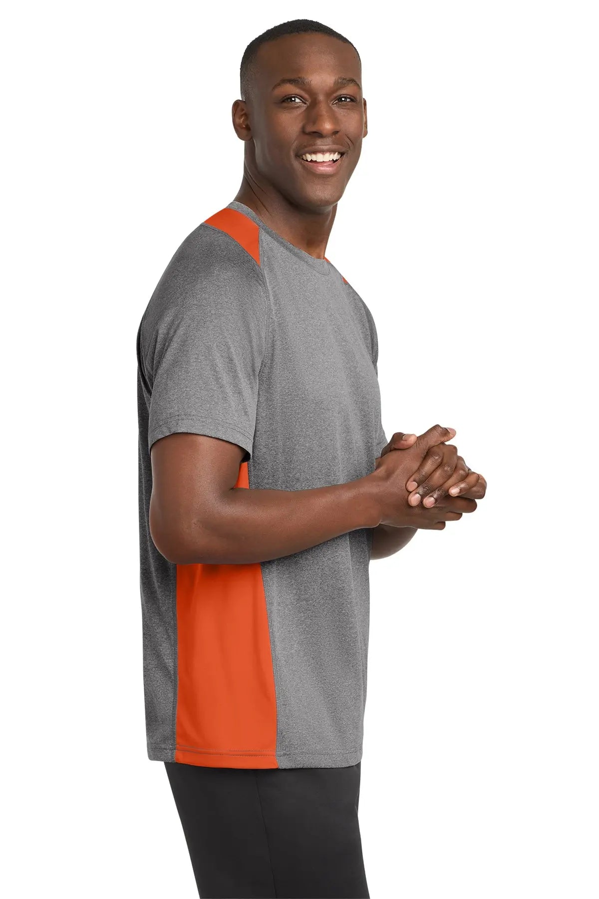 Sport-Tek® Heather Colorblock Contender™ Tee #ST361