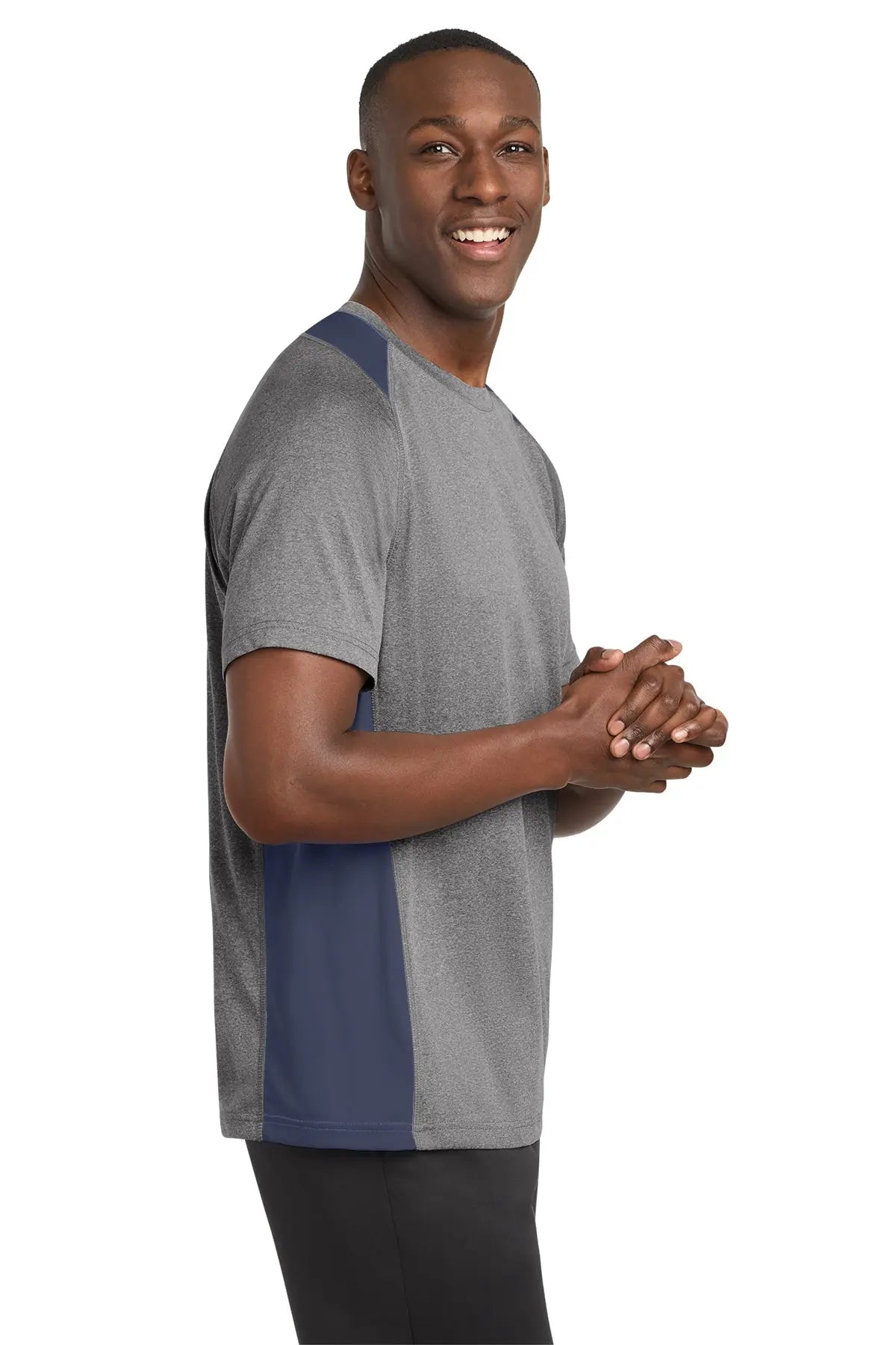 Sport-Tek® Heather Colorblock Contender™ Tee #ST361