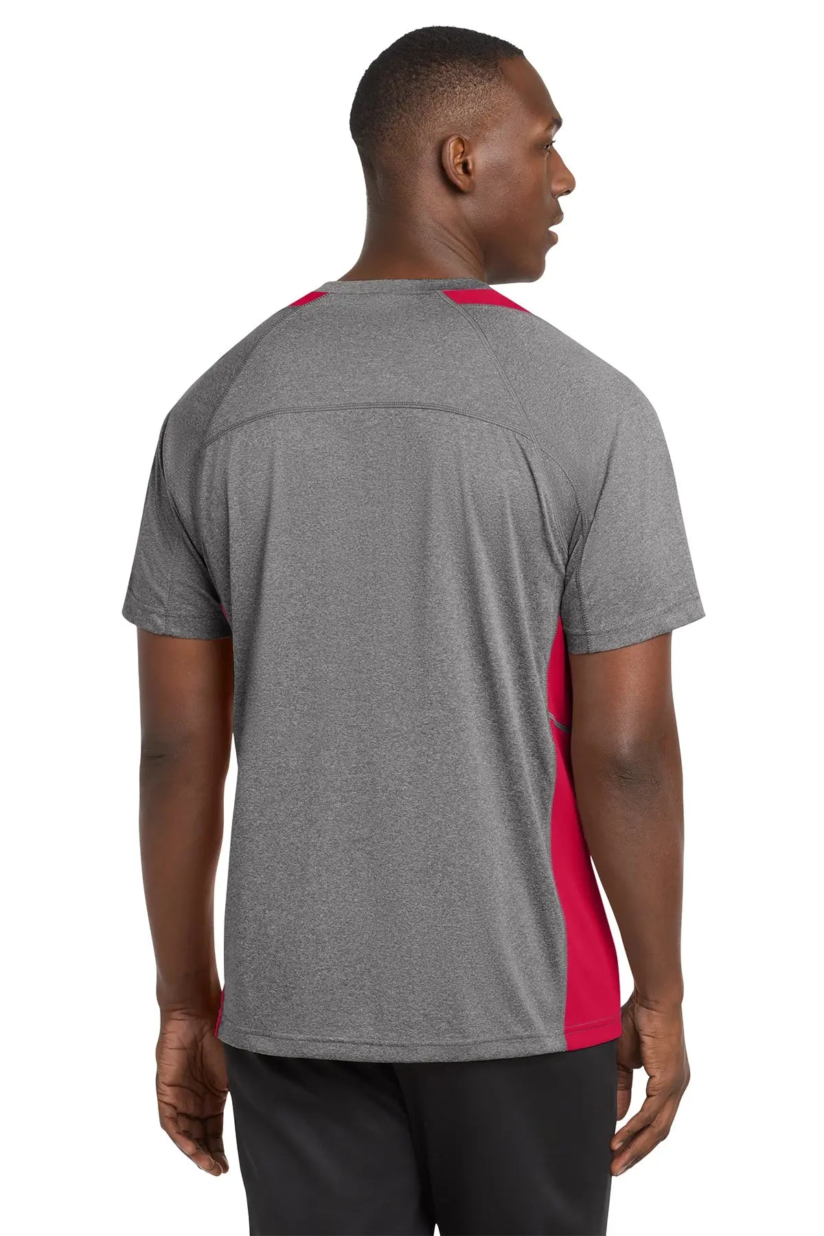 Sport-Tek® Heather Colorblock Contender™ Tee #ST361