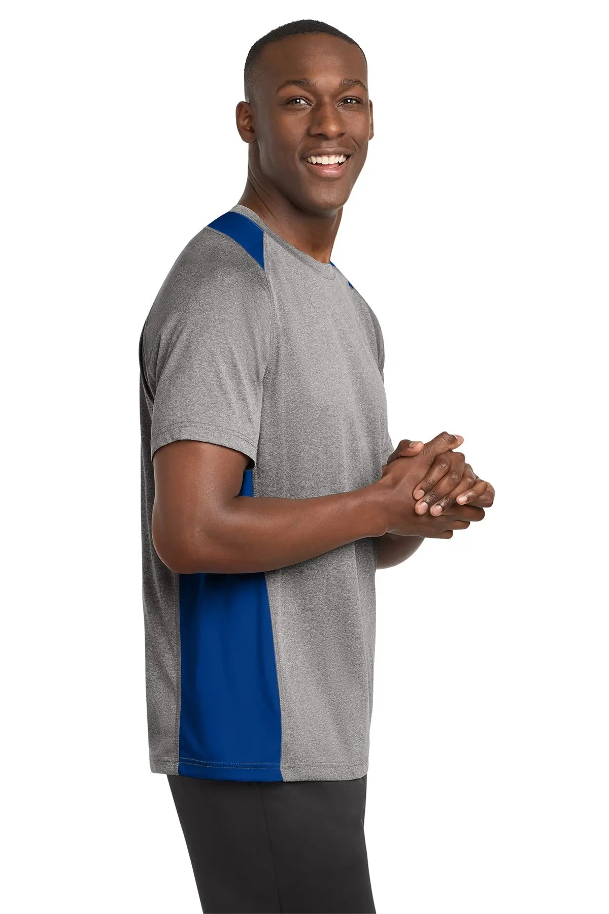 Sport-Tek® Heather Colorblock Contender™ Tee #ST361