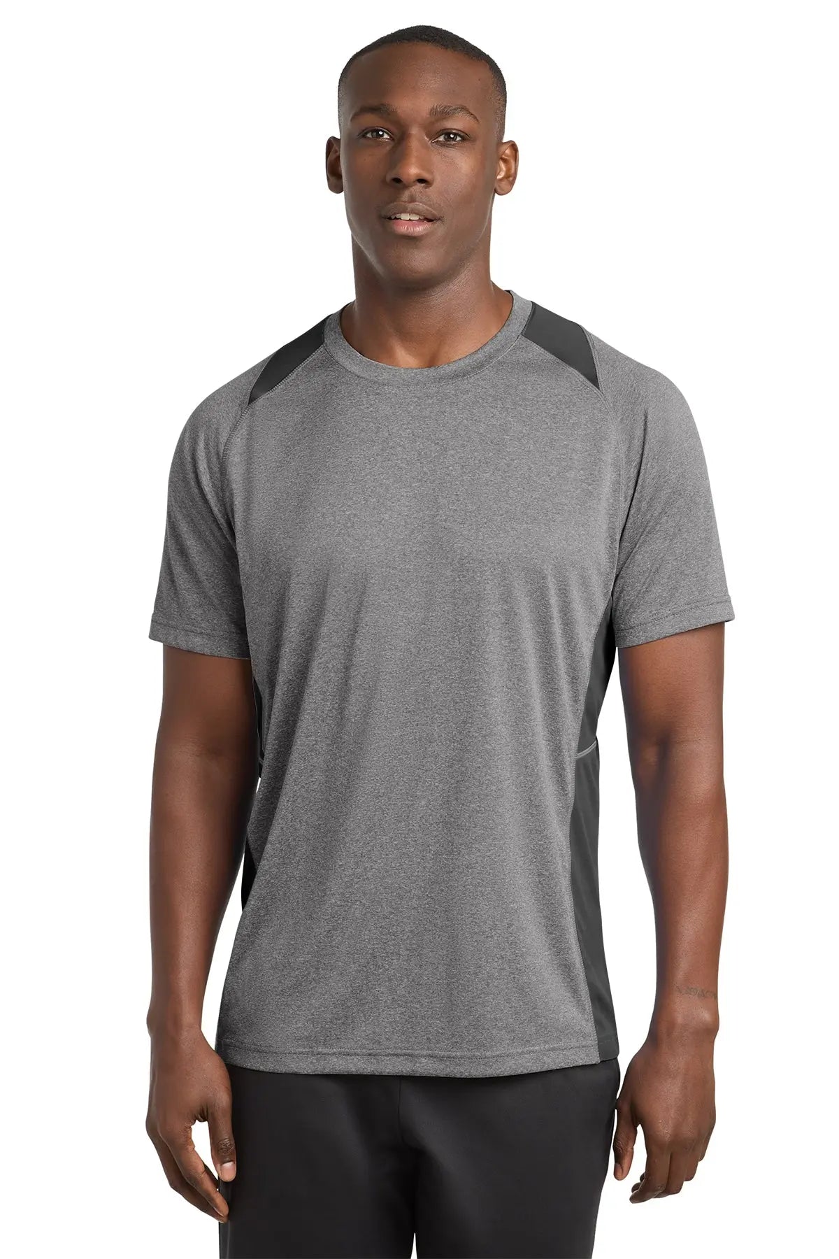 Sport-Tek® Heather Colorblock Contender™ Tee #ST361
