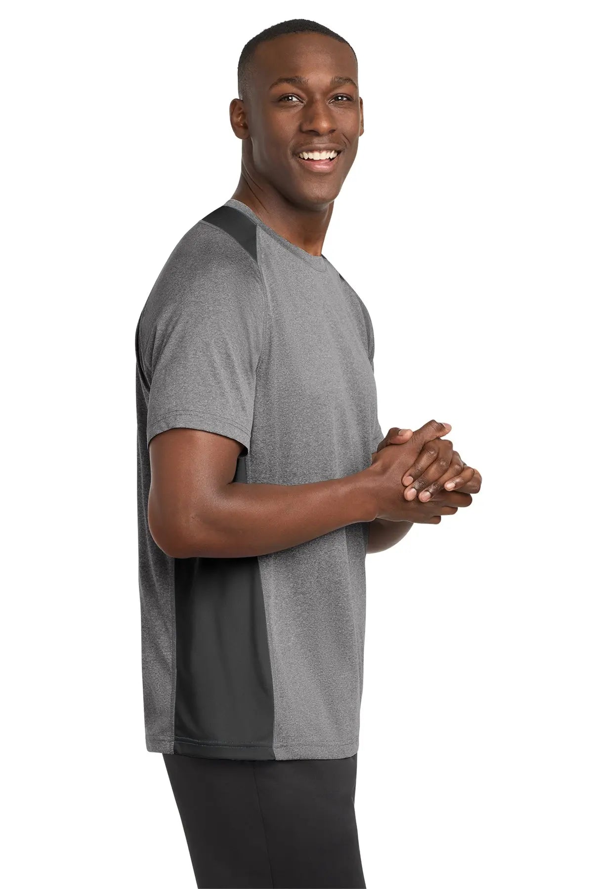 Sport-Tek® Heather Colorblock Contender™ Tee #ST361