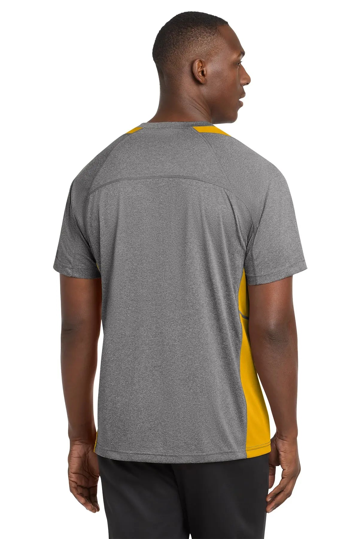 Sport-Tek® Heather Colorblock Contender™ Tee #ST361