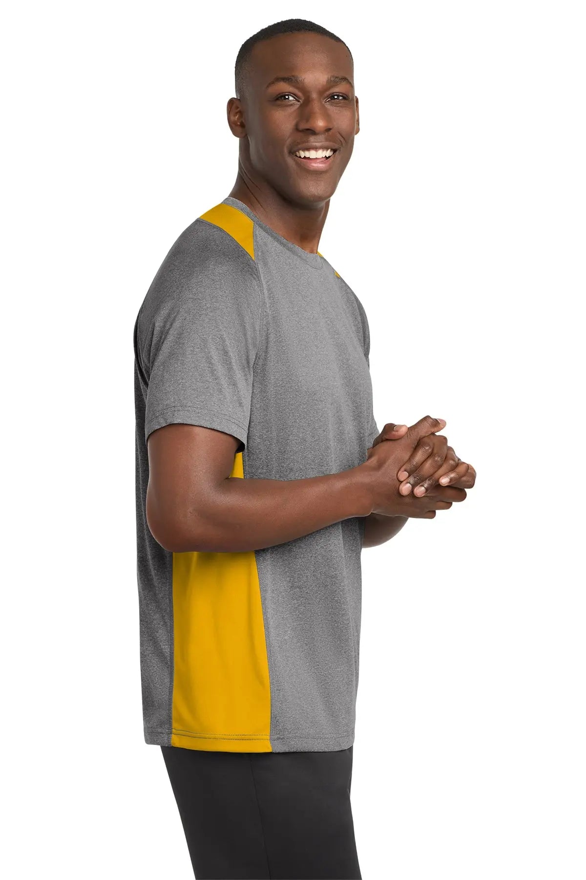 Sport-Tek® Heather Colorblock Contender™ Tee #ST361