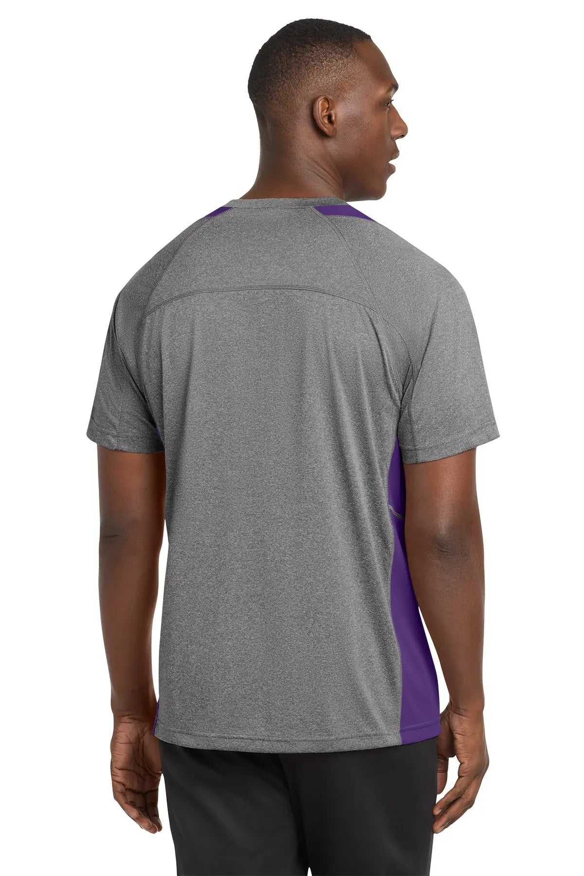 Sport-Tek® Heather Colorblock Contender™ Tee #ST361