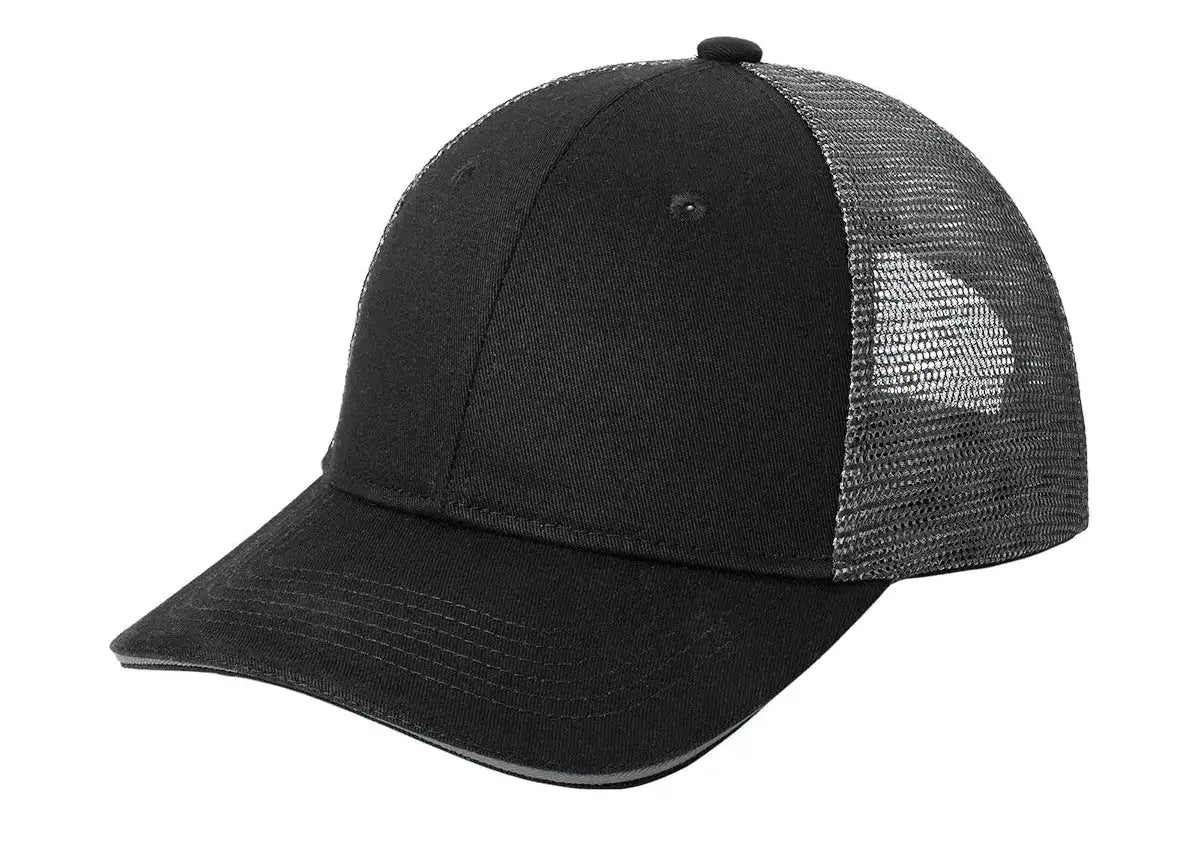 Port Authority® Double Mesh Snapback Sandwich Bill Cap #C818 Game Over Merch