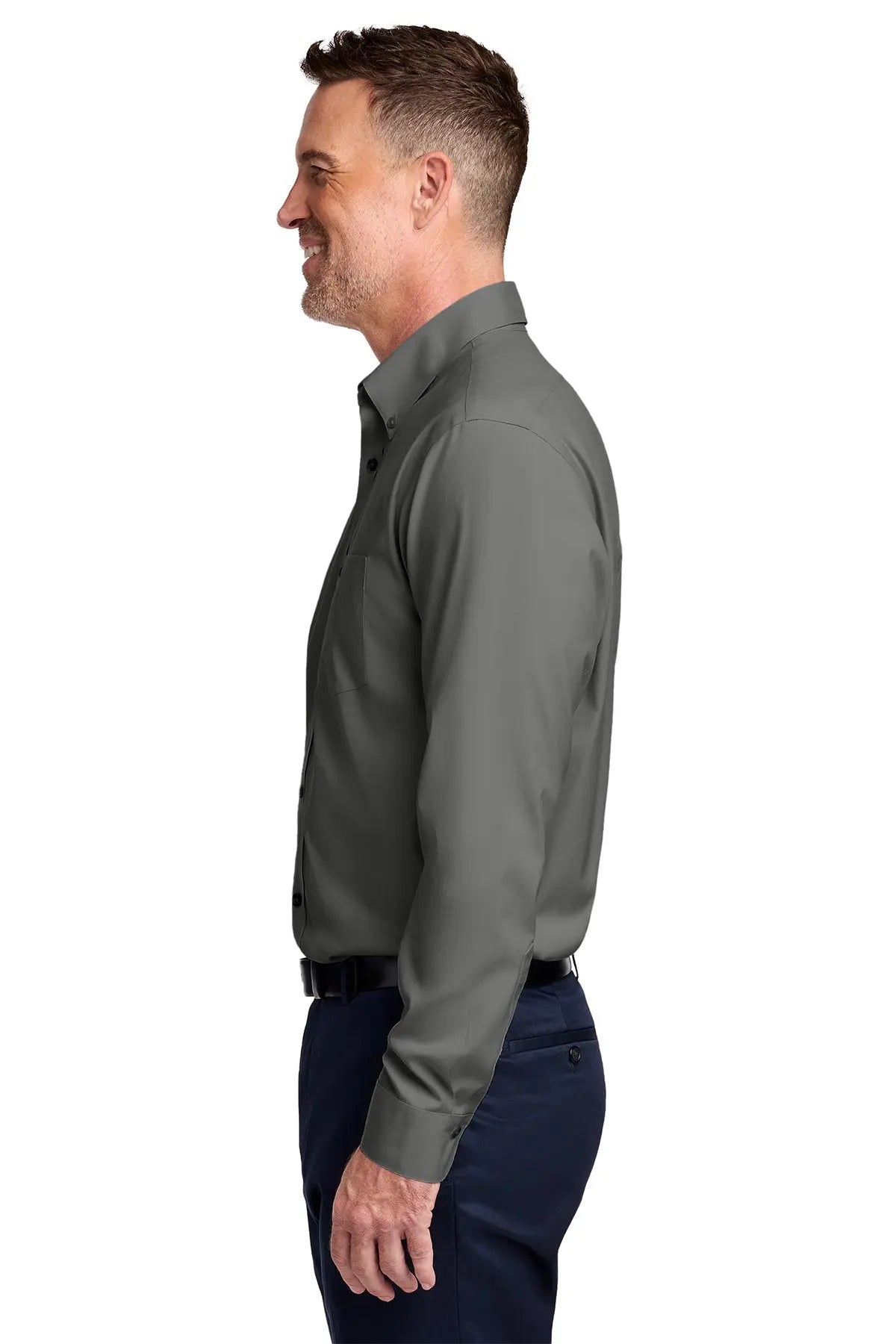 Brooks Brothers® Tall Wrinkle-Free Stretch Pinpoint Shirt #TBB18000
