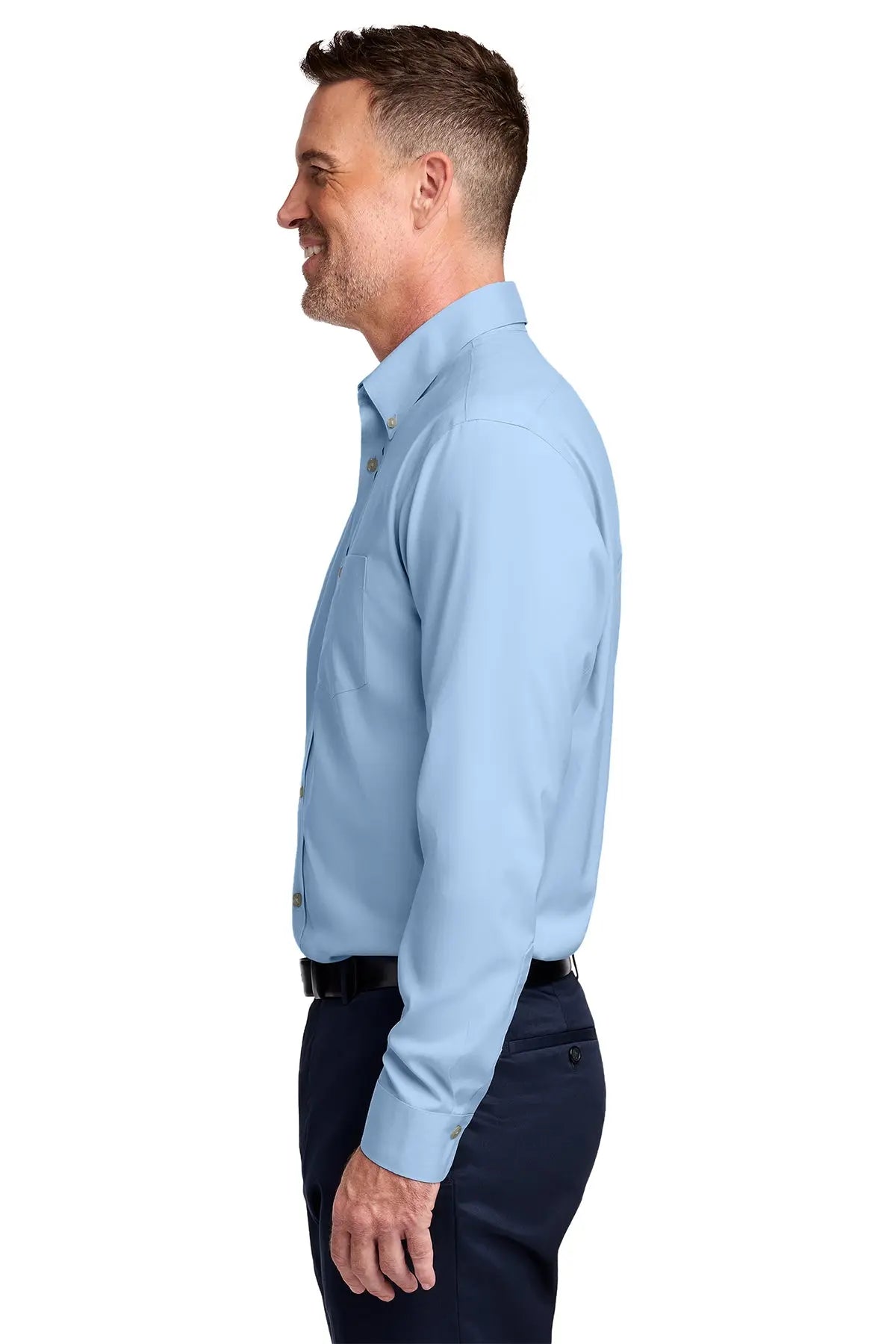 Brooks Brothers® Tall Wrinkle-Free Stretch Pinpoint Shirt #TBB18000