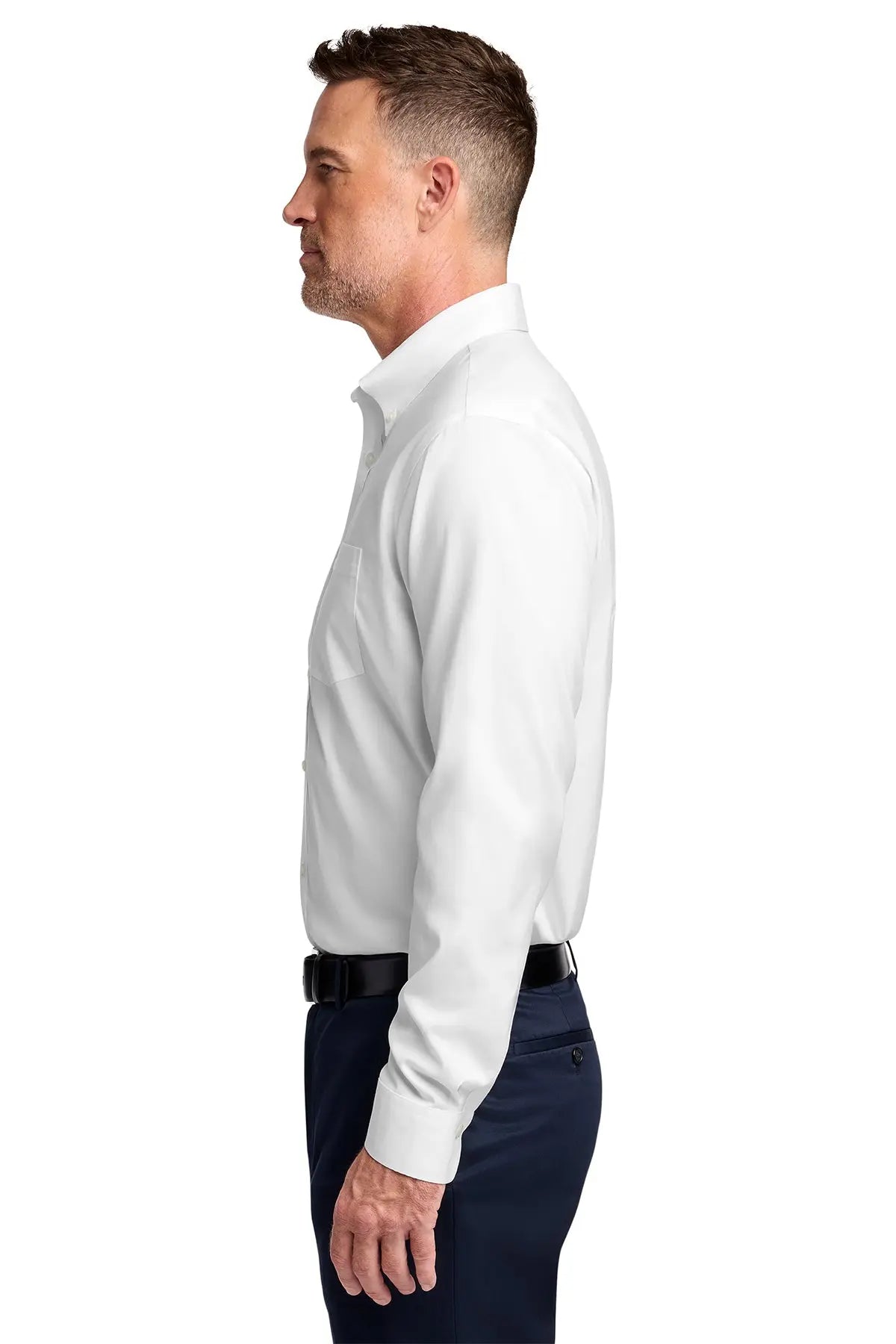 Brooks Brothers® Tall Wrinkle-Free Stretch Pinpoint Shirt #TBB18000