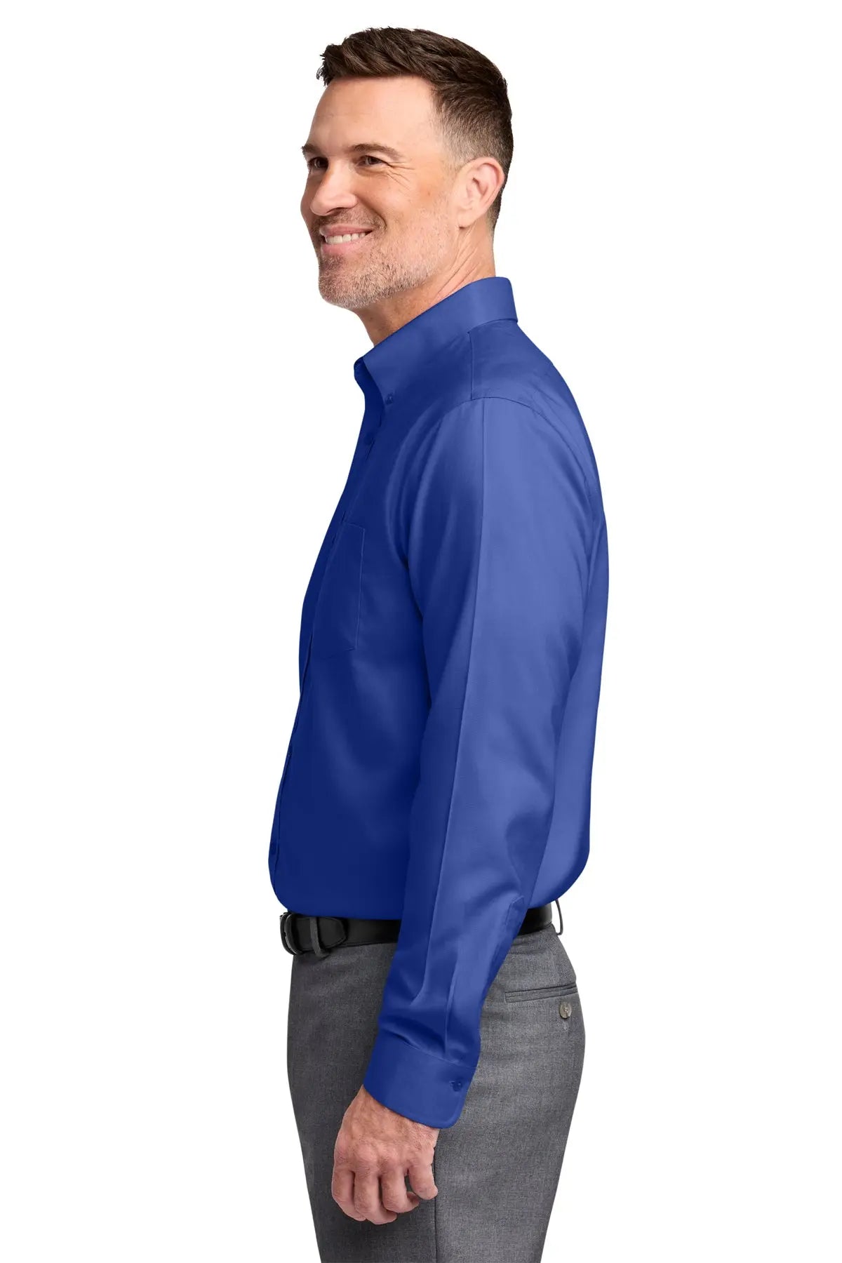 Brooks Brothers® Tall Wrinkle-Free Stretch Nailhead Shirt #TBB18002