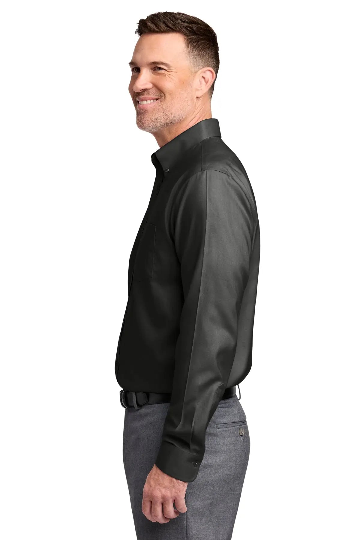 Brooks Brothers® Tall Wrinkle-Free Stretch Nailhead Shirt #TBB18002