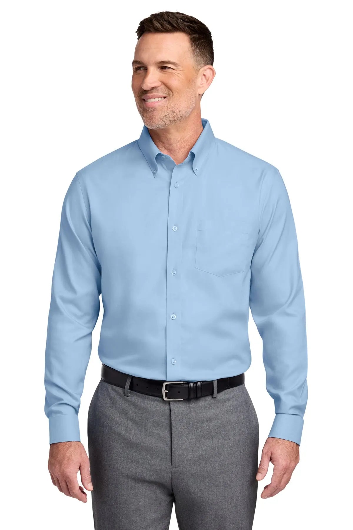 Brooks Brothers® Tall Wrinkle-Free Stretch Nailhead Shirt #TBB18002
