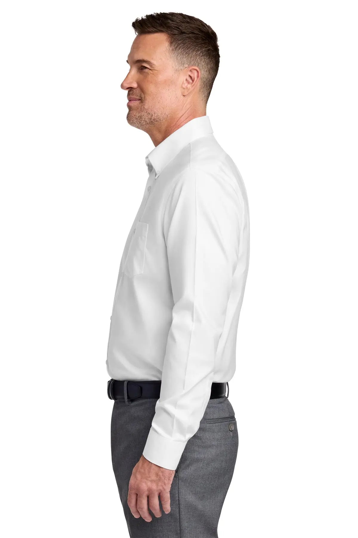 Brooks Brothers® Tall Wrinkle-Free Stretch Nailhead Shirt #TBB18002