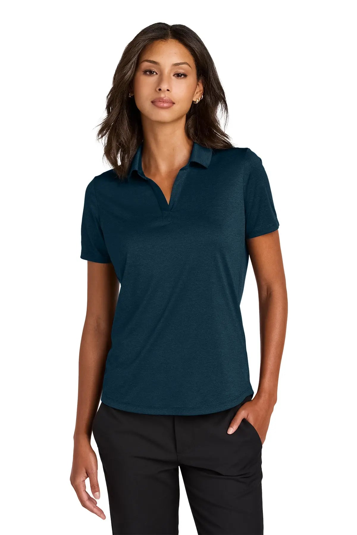 Mercer+Mettle® Women’s Recharge Jersey Polo #MM1021Game Over Merch