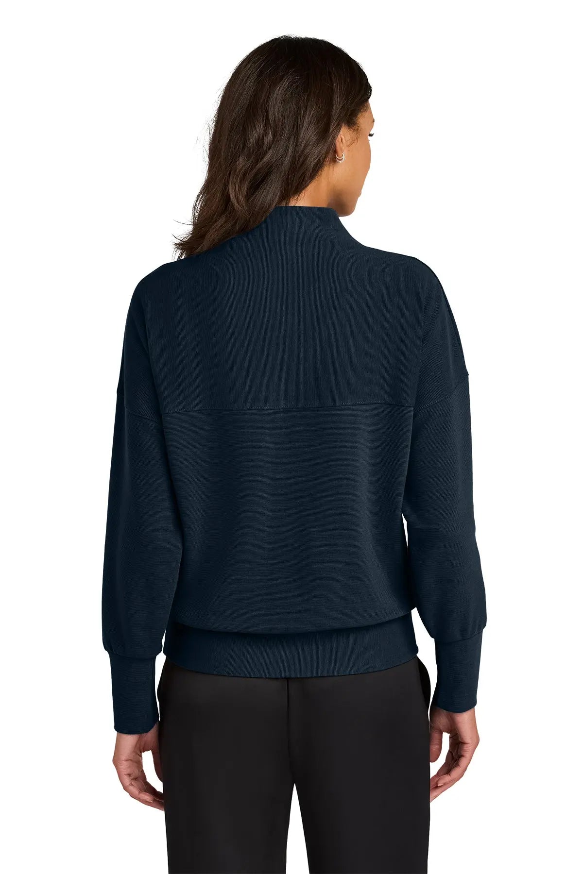 Mercer+Mettle® Women’s Linear Texture 1/4-Zip #MM3041 Game Over Merch