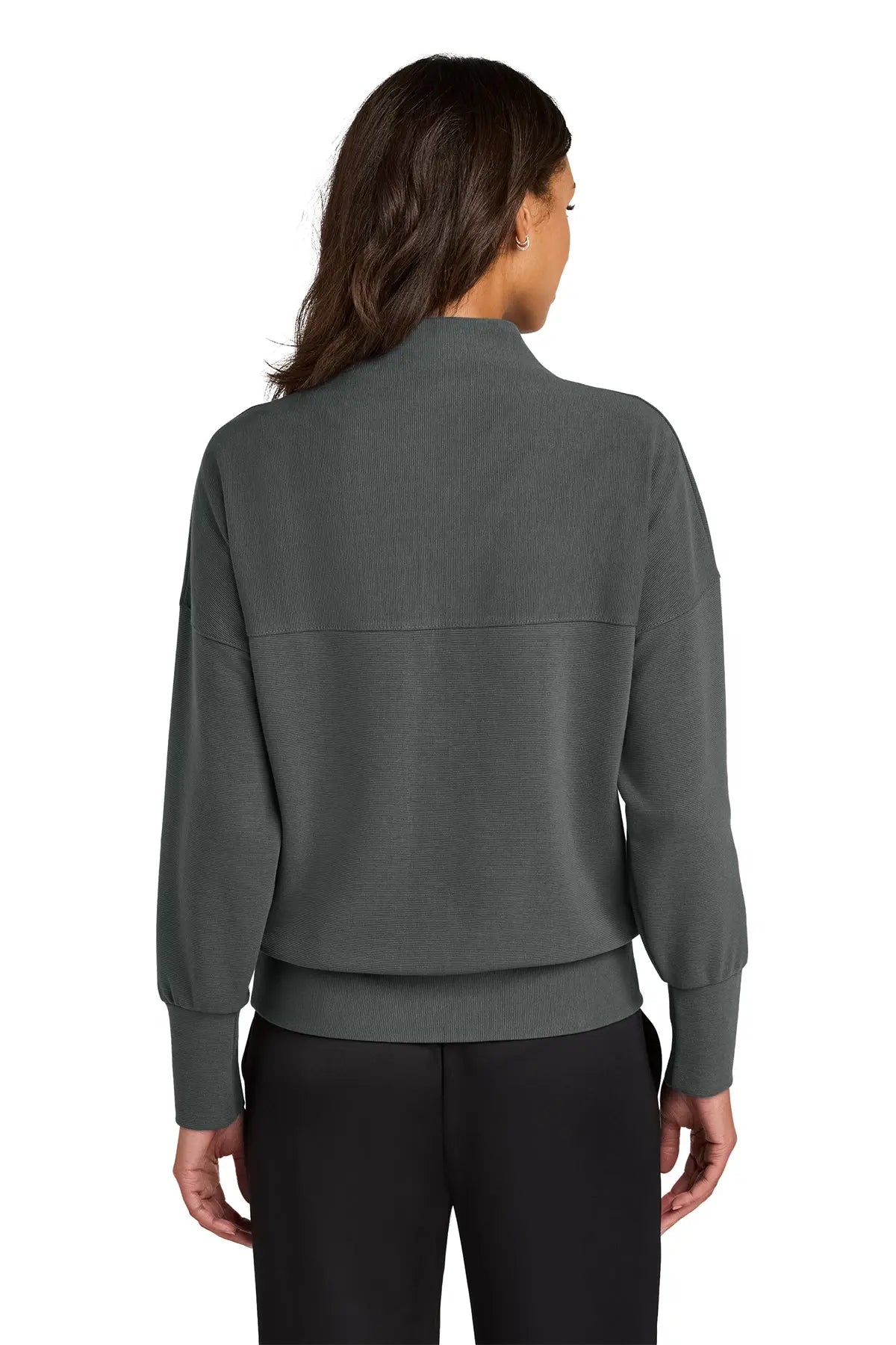Mercer+Mettle® Women’s Linear Texture 1/4-Zip #MM3041 Game Over Merch