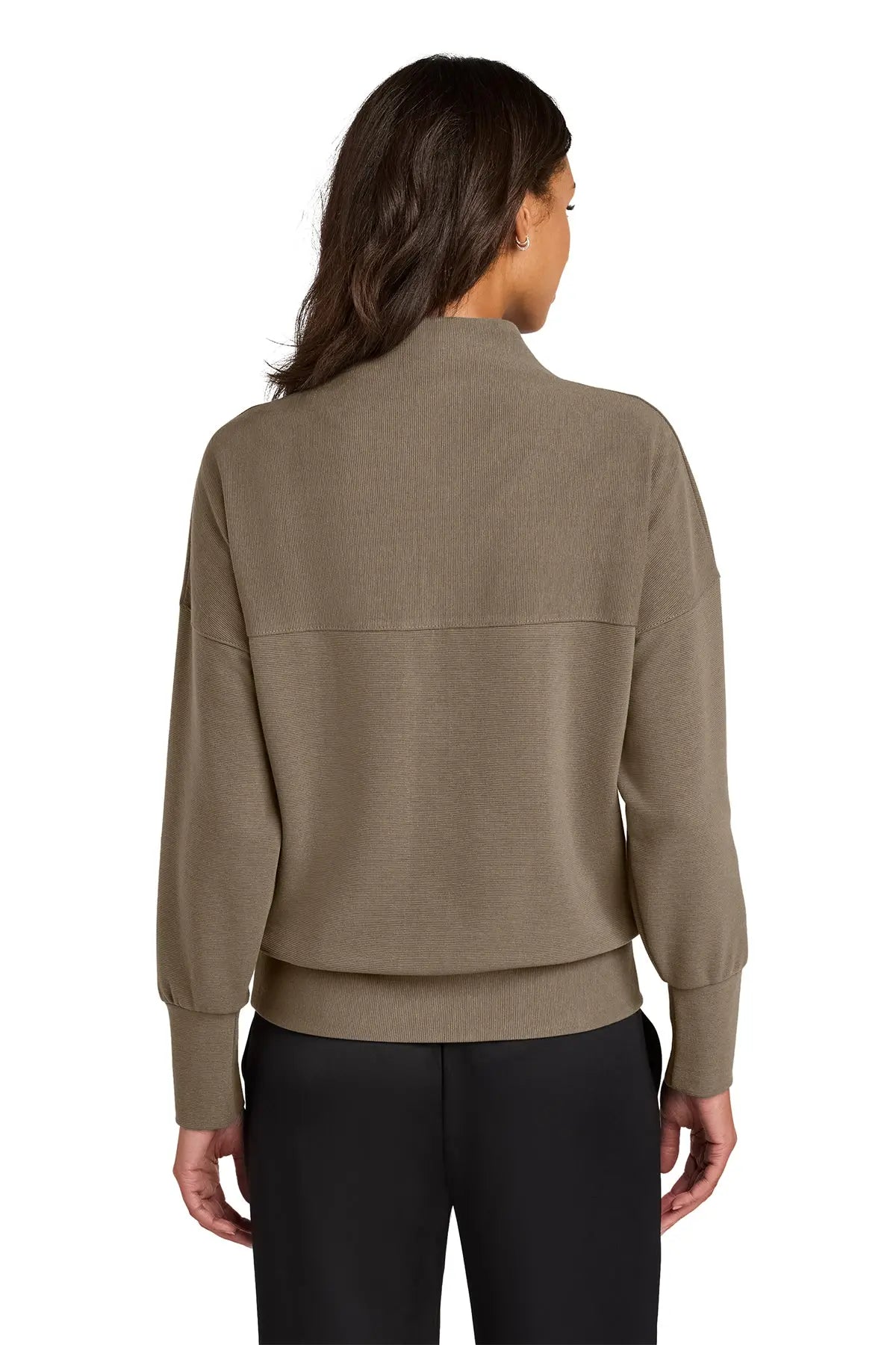 Mercer+Mettle® Women’s Linear Texture 1/4-Zip #MM3041 Game Over Merch