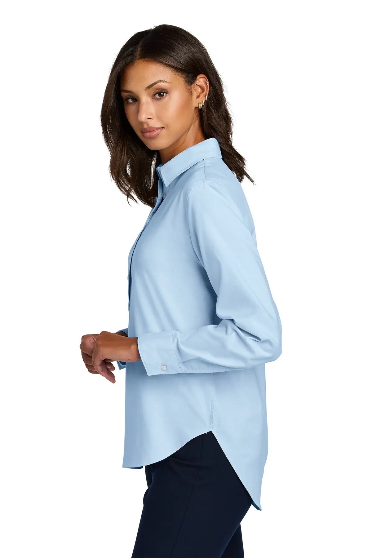 Mercer+Mettle® Women’s Long Sleeve Modern Oxford Shirt #MM2003