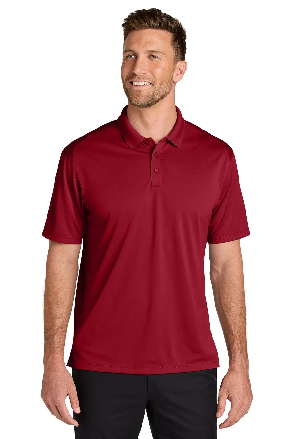 Port Authority® Wearever Performance Pique Polo #Rich RedGame Over Merch