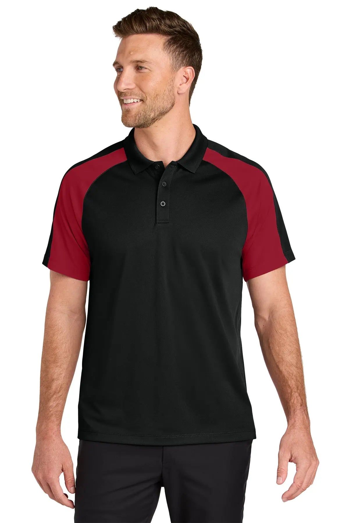 Port Authority® Wearever Performance Pique Colorblock Polo #K247Game Over Merch