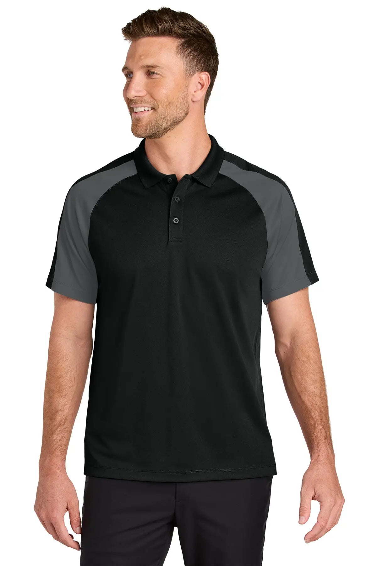Port Authority® Wearever Performance Pique Colorblock Polo #K247Game Over Merch