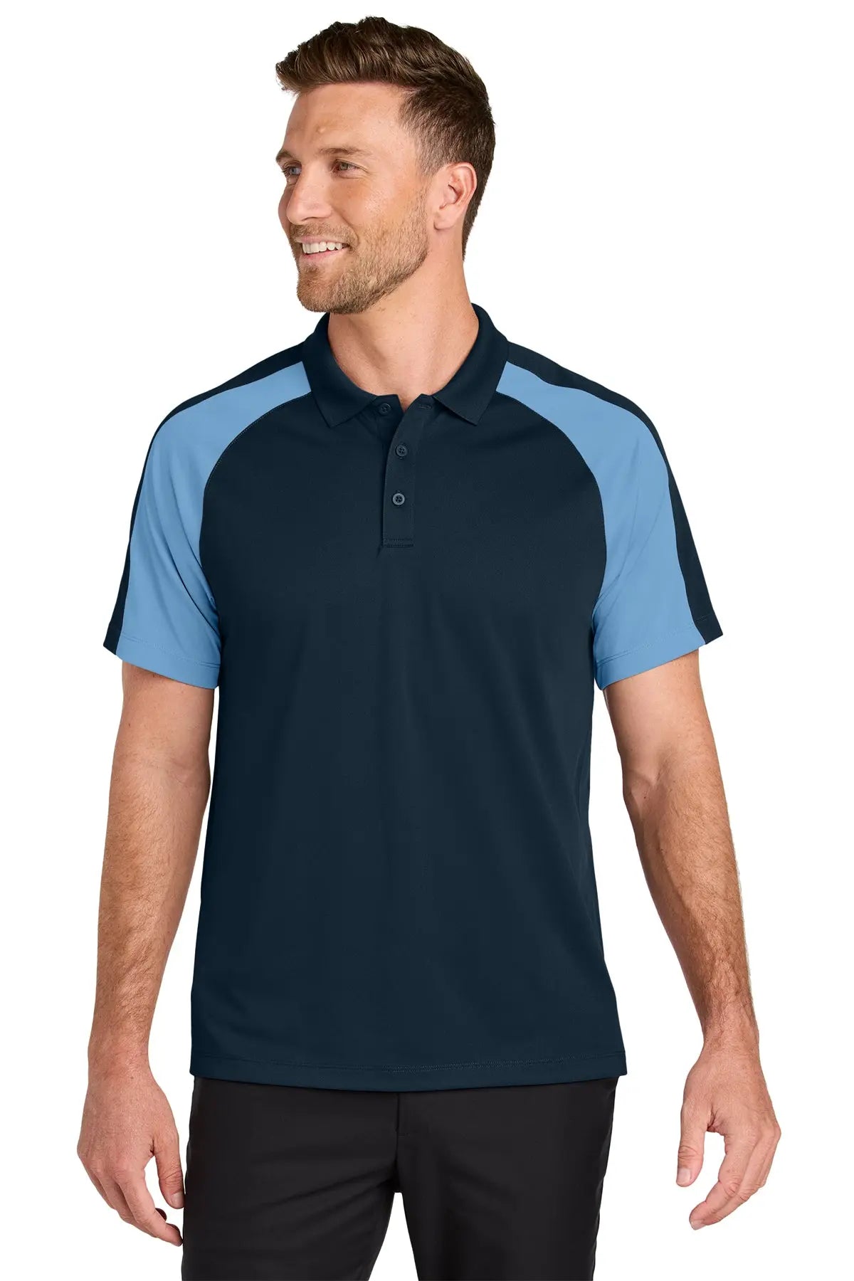 Port Authority® Wearever Performance Pique Colorblock Polo #K247Game Over Merch
