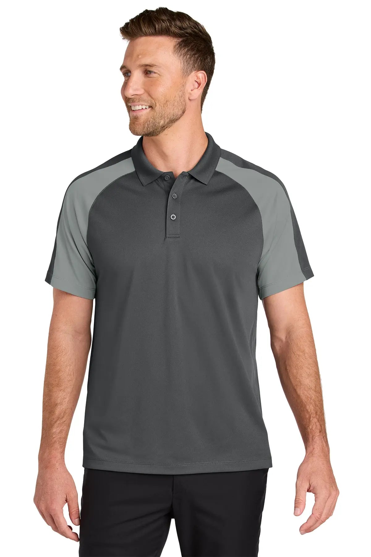 Port Authority® Wearever Performance Pique Colorblock Polo #K247Game Over Merch