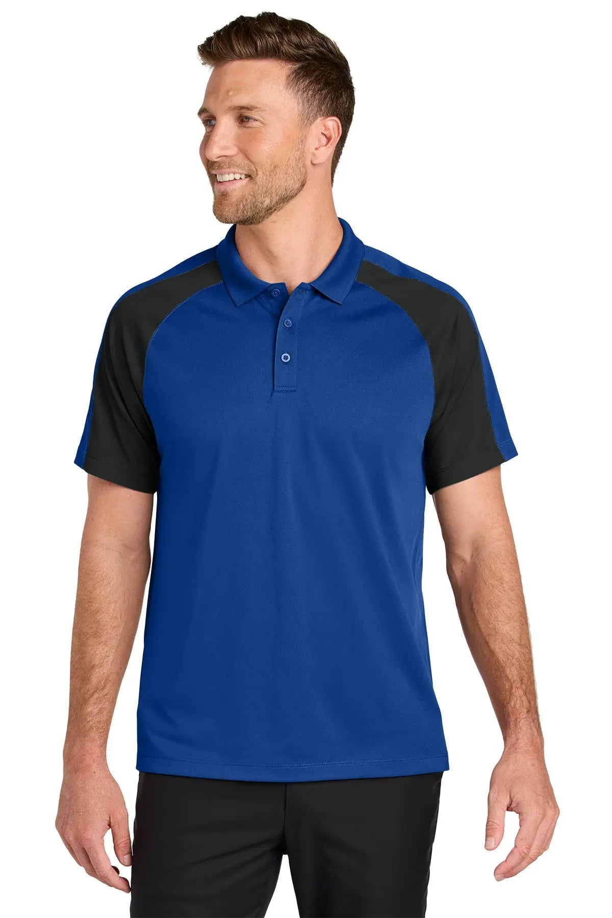 Port Authority® Wearever Performance Pique Colorblock Polo #K247Game Over Merch