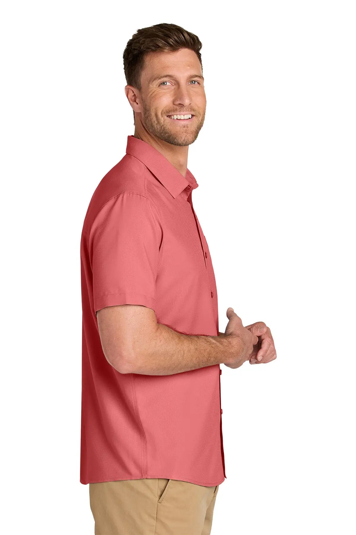 Port Authority® Short Sleeve UV Dockside Shirt #W963
