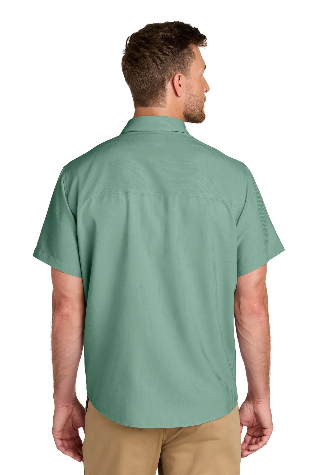 Port Authority® Short Sleeve UV Dockside Shirt #W963