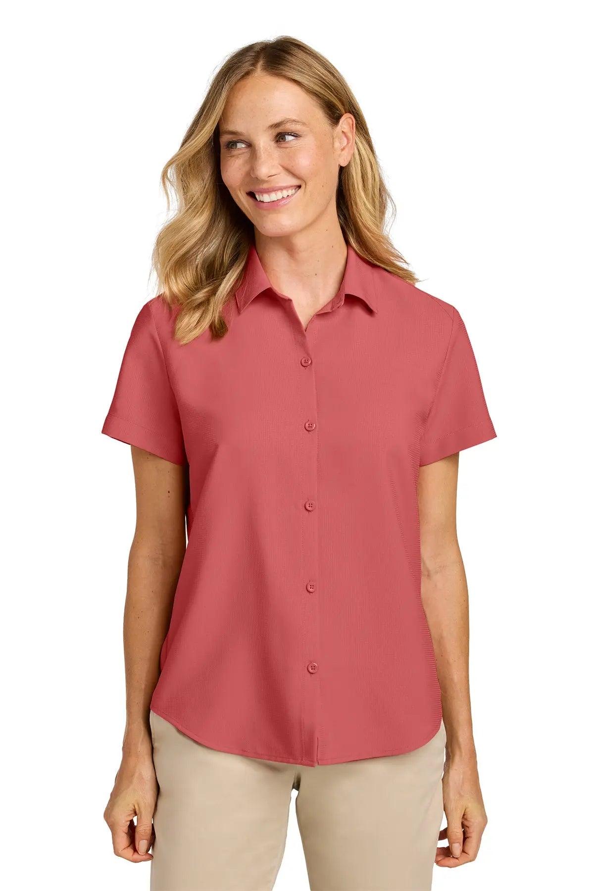 Port Authority® Women’s Short Sleeve UV Dockside Shirt #LW963