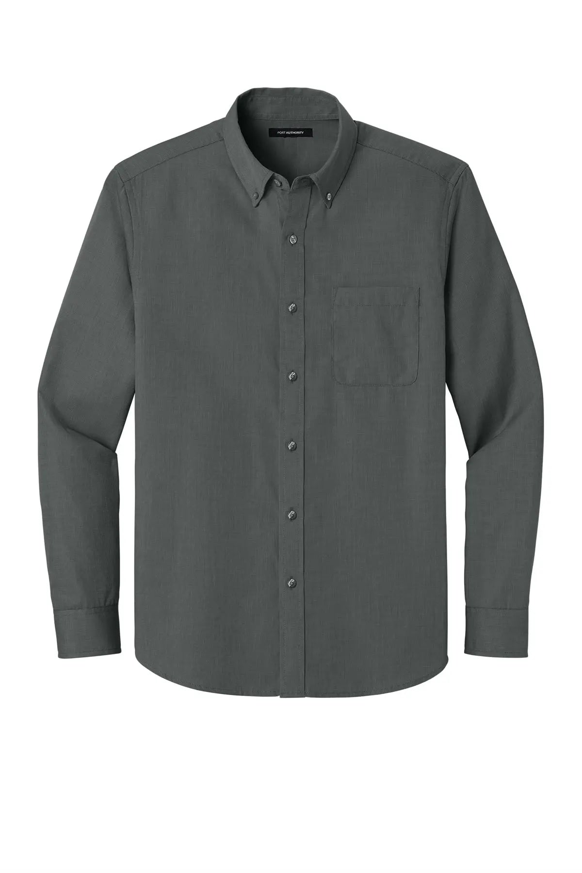 Port Authority® Long Sleeve Nailhead Easy Care Shirt #W816