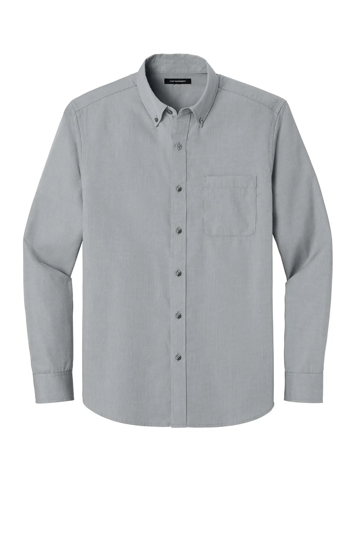 Port Authority® Long Sleeve Nailhead Easy Care Shirt #W816