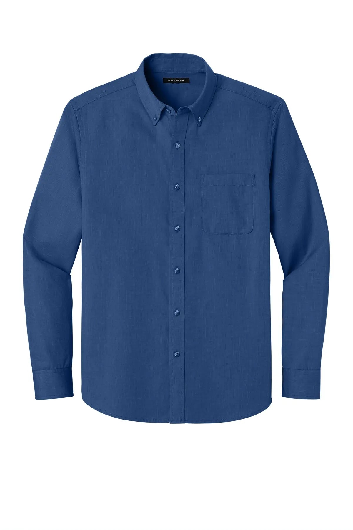 Port Authority® Long Sleeve Nailhead Easy Care Shirt #W816