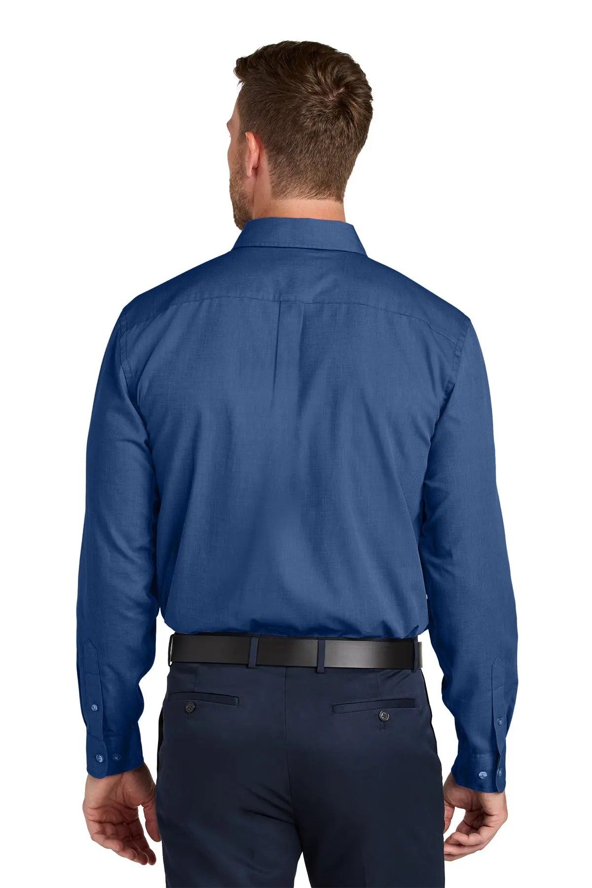 Port Authority® Long Sleeve Nailhead Easy Care Shirt #W816