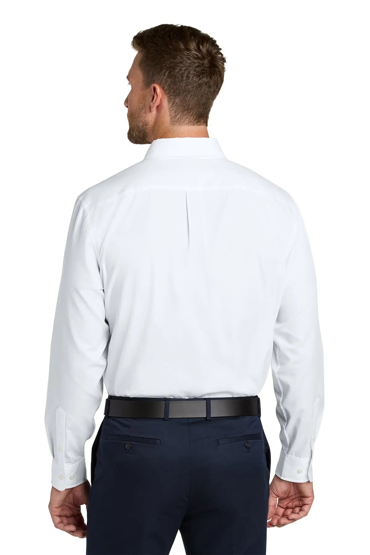 Port Authority® Long Sleeve Nailhead Easy Care Shirt #W816