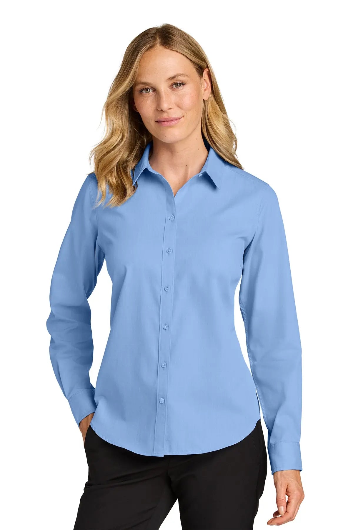 Port Authority® Women’s Long Sleeve Nailhead Easy Care Shirt #LW816
