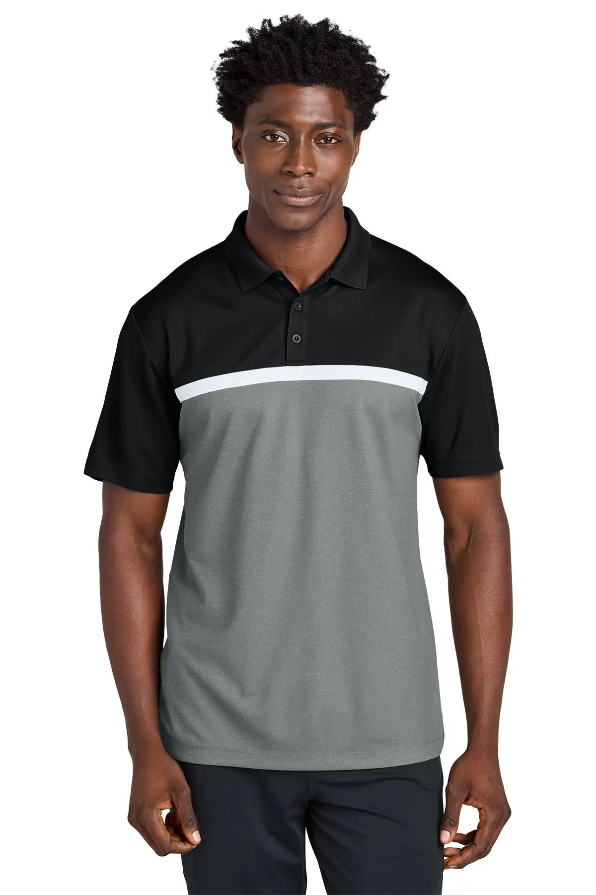 Sport-Tek® UV Micropique Colorblock Polo #ST741Game Over Merch