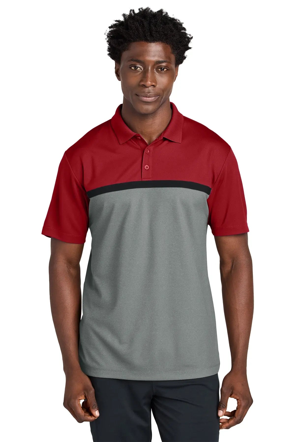 Sport-Tek® UV Micropique Colorblock Polo #ST741Game Over Merch