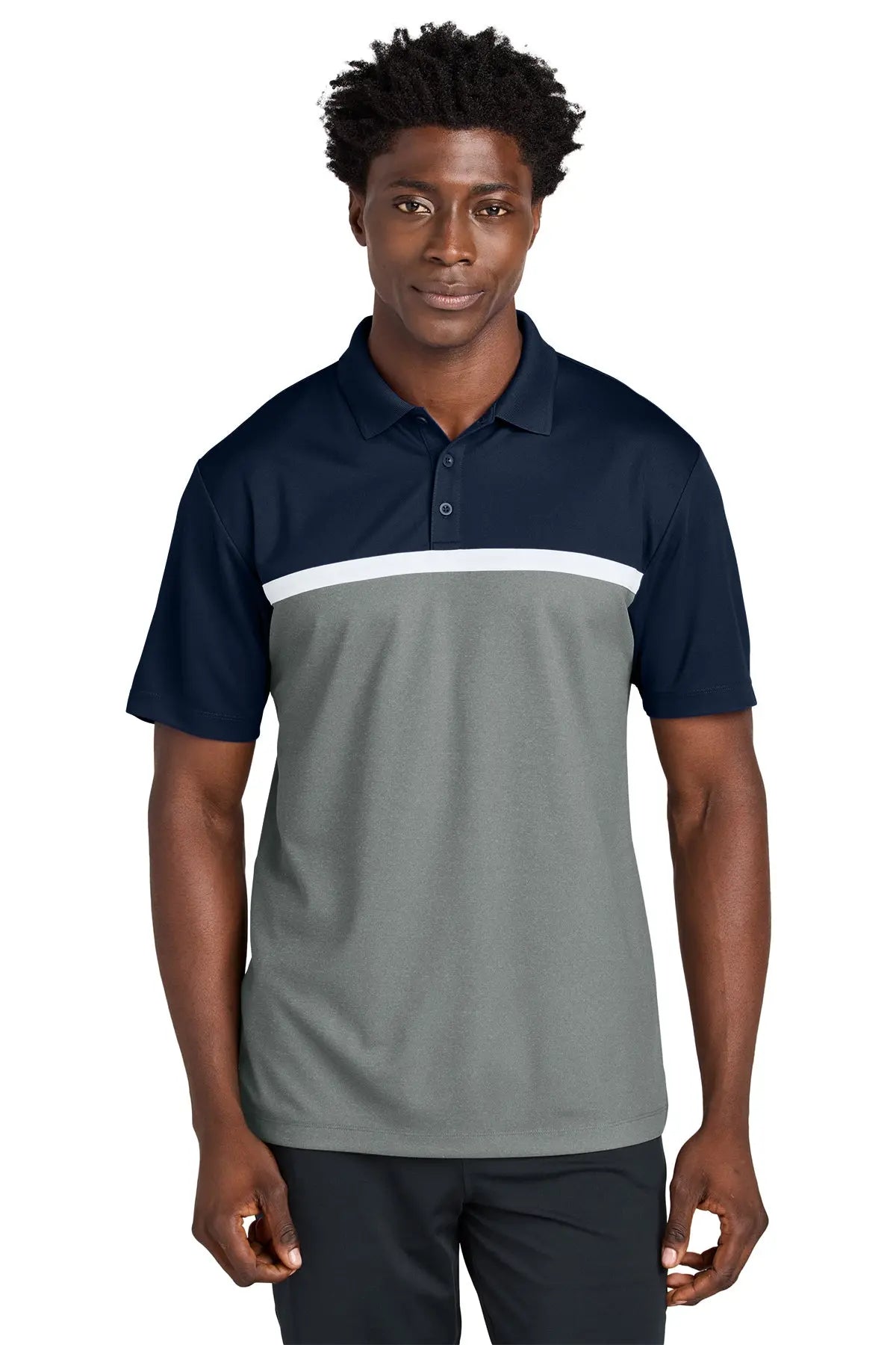 Sport-Tek® UV Micropique Colorblock Polo #ST741Game Over Merch