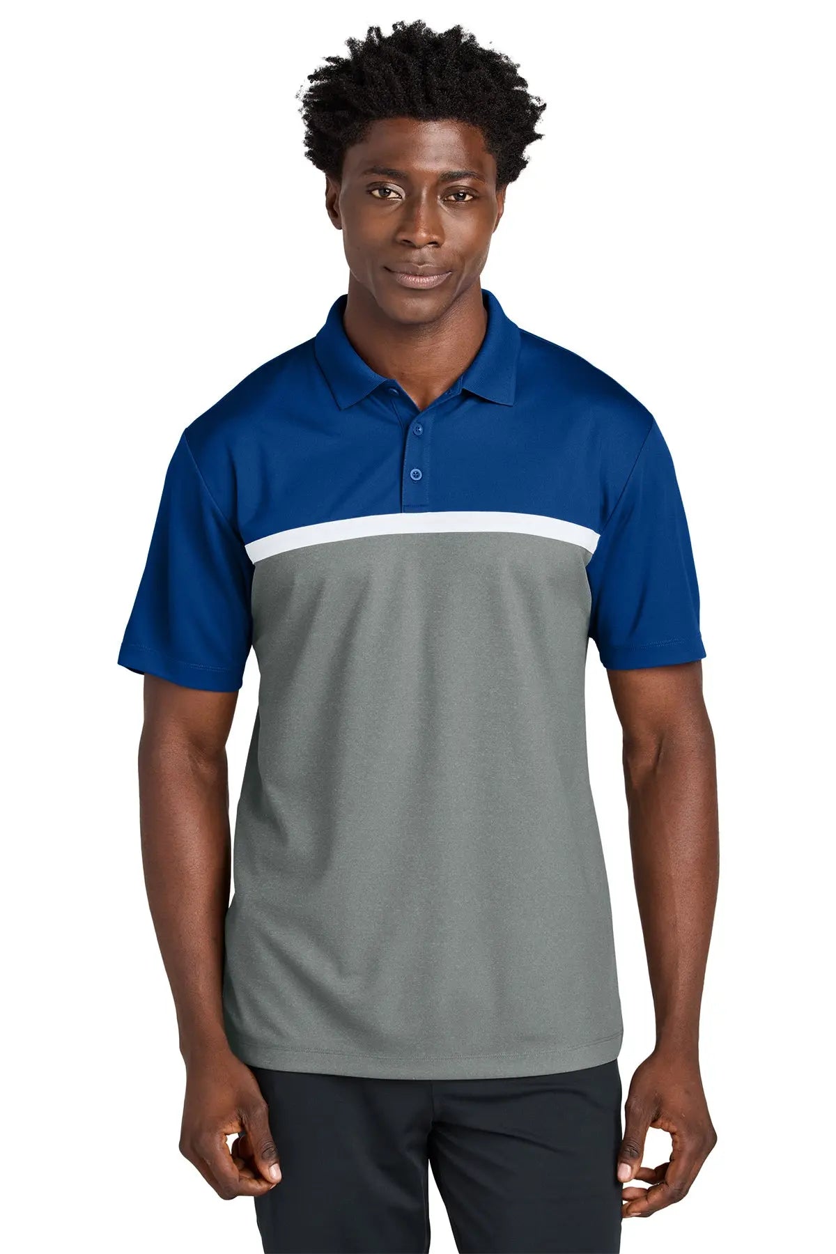 Sport-Tek® UV Micropique Colorblock Polo #ST741Game Over Merch