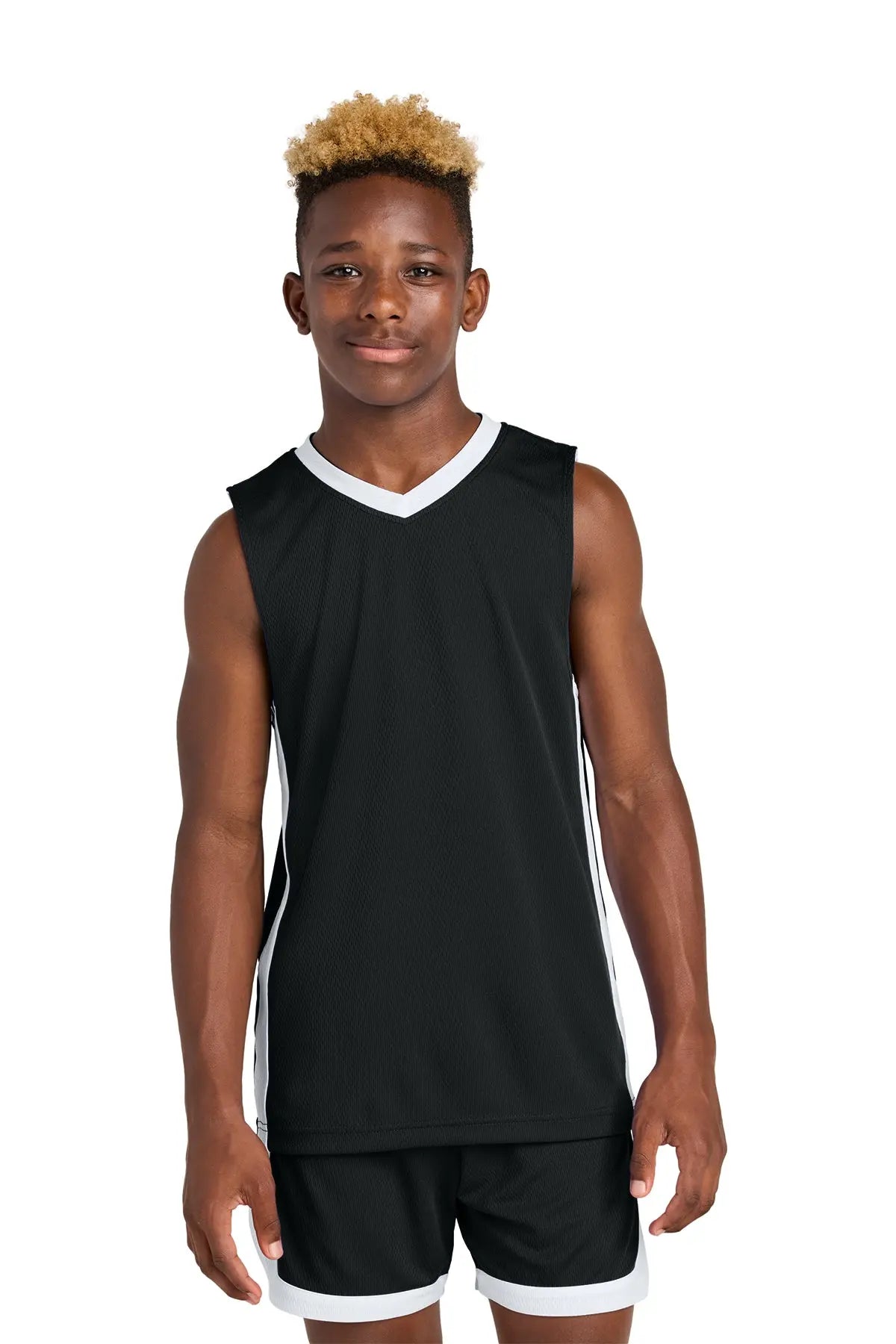 Sport-Tek® Youth Rival Basketball Rev Jersey #YST900 Game Over Merch