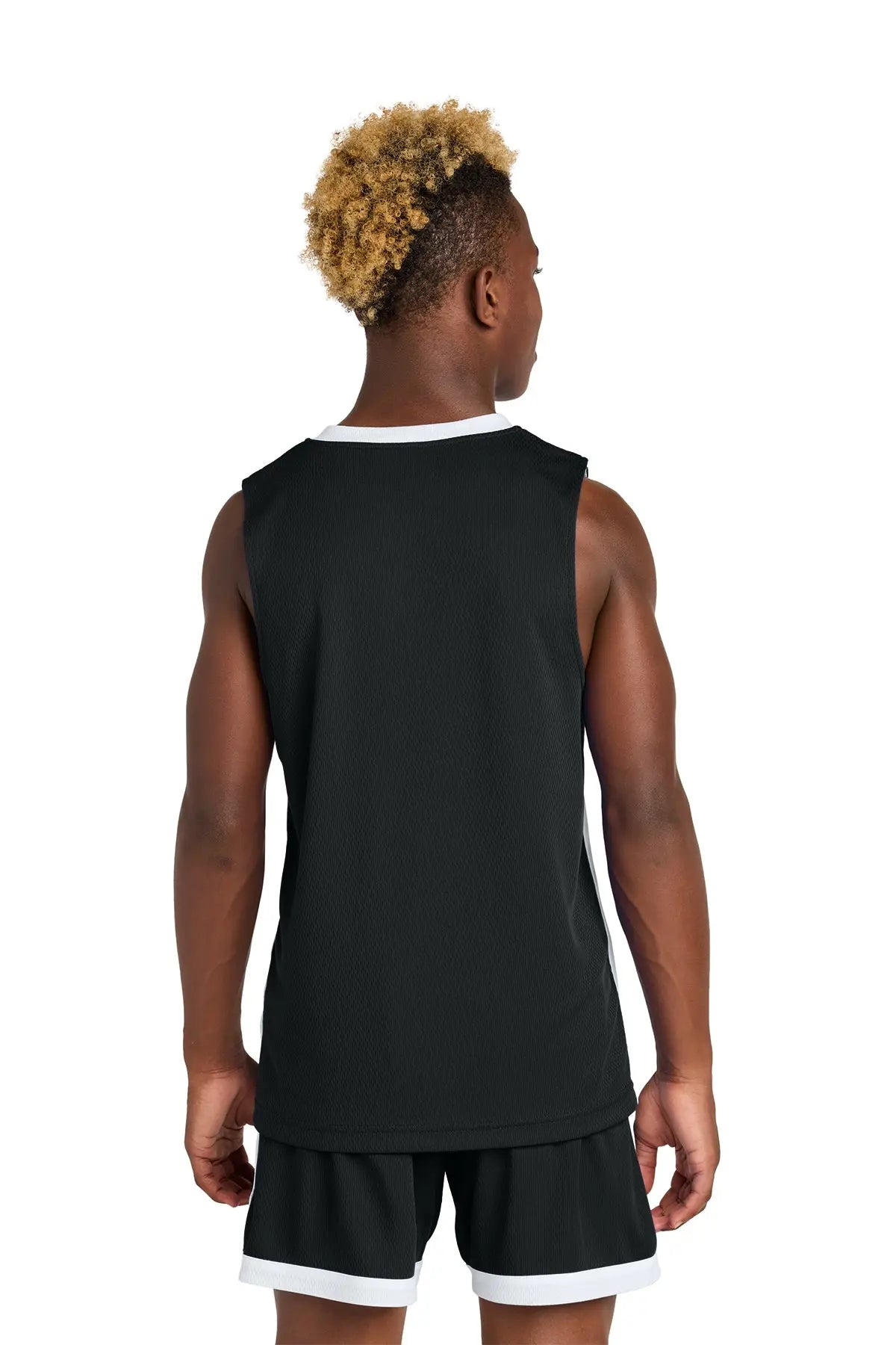 Sport-Tek® Youth Rival Basketball Rev Jersey #YST900 Game Over Merch